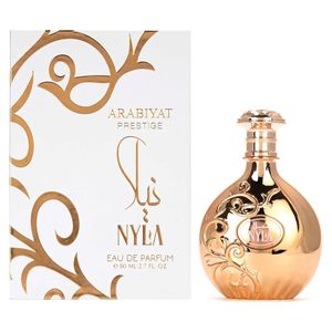 น้ำหอม NYLA โดย Arabiyat Prestige Eau De Parfum ขนาด 2.7 ออนซ์ น้ำหอมแท้จากดูไบ กลิ่นหอมแบบอาหรับ ติดทนนานสำหรับผู้หญิง - Product Image 1