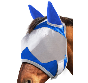 Horse Fly Breathable Protection Cover Premium Mesh Face Shield for Horses with UV Resistant <b>Eye</b> and Ear Coverage for Daily Use - Product Image 5