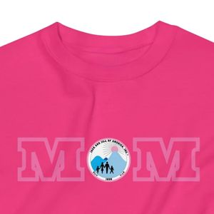 เสื้อสเวตเชิ้ตคอกลมสีชมพูร้อนแรง ลายโลโก้ MOM แขนยาว สวมใส่สบาย แฟชั่นทันสมัย เหมาะสำหรับใส่ทุกวัน - Product Image 2