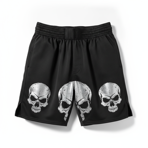 Shorts noirs avec logo Freedom pour hommes, vêtements décontractés d'été, streetwear, vêtements de fitness, approvisionnement en gros pour les détaillants - Product Image 1