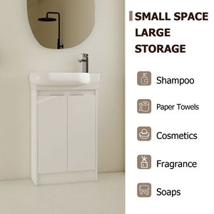 Tocador de baño independiente de 23 \ "con puertas de cierre suave para fregadero - Product Image 6