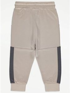 Ensemble de survêtement color block pour garçons, sweat-shirt à fermeture éclair intégrale et pantalon respirant, tenue décontractée d'automne, coupe régulière - Product Image 3