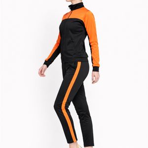 Nouvel article : Survêtement élégant et uni pour femme, style streetwear, look sportif, écologique, coupe-vent, confortable, parfait pour la salle de sport et le jogging - Product Image 3