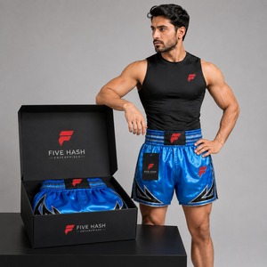 Shorts premium de Muay Thai que brindan una comodidad excepcional, movilidad sin restricciones y una durabilidad confiable para atletas. - Product Image 6