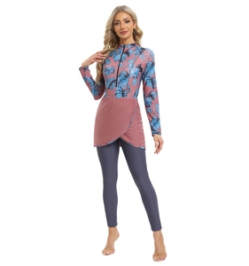 Maillot de bain sans couture en tissu personnalisé bleu, maillots de bain de haute qualité, nouveau design, maillot de bain une pièce pour femmes, bikini. - Product Image 5