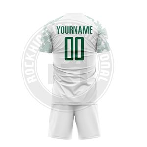 Uniforme de Fútbol de Primera Calidad, Jersey y Pantalones Cortos con Tela que Absorbe la Humedad para Jugadores Activos - Product Image 5
