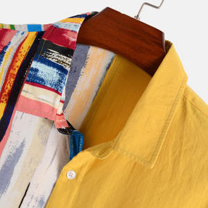 เสื้อเชิ้ตฮาวายลายดอกไม้ชายหาดผ้าฝ้าย 100% รุ่นใหม่ล่าสุดขายส่ง - Product Image 2