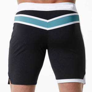 Shorts de bain pour hommes en coton 100% écologique, tricotés, imprimés, décontractés, séchage rapide, shorts de plage, shorts de surf - Product Image 2