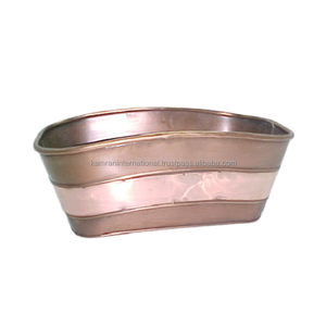 Planteurs antiques purs de concepteur de métal pour des accessoires floraux décoratifs de pot de jardin de restaurant - Product Image 1