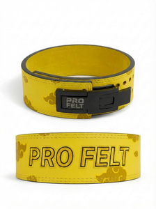 เข็มขัดยกน้ำหนักแบบปรับได้ ทนทาน สวยงาม สำหรับการออกกำลังกายและเพาเวอร์ลิฟติ้ง ยี่ห้อสั่งทำพิเศษ พร้อมหัวเข็มขัดแบบลูกบิด - Product Image 6