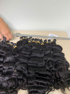 Extensiones de Cabello Humano Virgen Vietnamita de Alta Calidad, con Cutículas Alineadas, Doble Trama, Resistentes a la Caída, en Color Negro, Suministro al por Mayor - Product Image 5