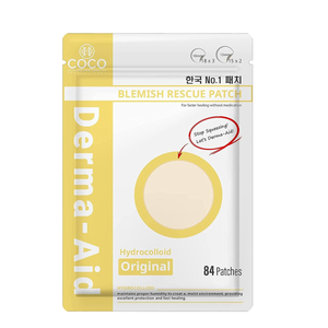Parches Hidrocoloides Coreanos al por Mayor para Eliminar el Acné, 10mm 12mm 84p, con Ácido Salicílico Orgánico, Hidratante y Tratamiento para Imperfecciones - Product Image 1