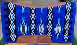 Sous-couche de selle western en laine 100% nouvelle-zélandaise, tissée à la main en laine mérinos, pour ranch et concours, couverture et équipement pour chevaux, vente en gros - Product Image 3