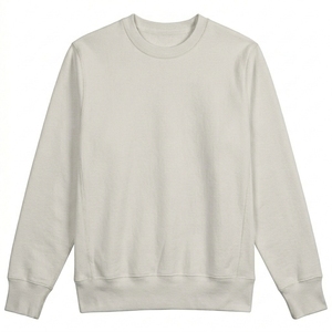 custom oversized sweatshirt Fleece Sweatshirt <b>Men</b> Crewneck <b>Pullover</b> High Quality Oversized Embroidered Sweatshirt - Product Image 4