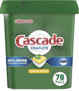 Cápsulas de Detergente para Ropa Cascade Complete - Ecológicas para Uso en la Cocina, Aroma Fresco, ActionPacs, 78 Unidades - Product Image 4