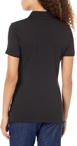 T-shirt décontracté en jersey tricoté respirant à manches courtes de couleur unie pour femme - Product Image 2