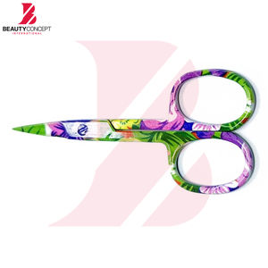 Ciseaux à cuticules imprimés avec un motif personnalisé, ciseaux à manucure multi-usages à motif floral pour kit de maquillage professionnel - Product Image 3