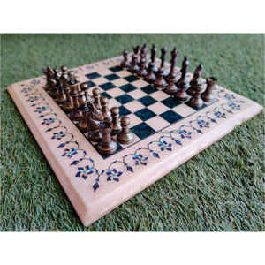 Échiquier en bois poli de grande taille, échiquier carré en bois de qualité professionnelle, durable, accessoires de jeux de table d'intérieur pour adultes - Product Image 3