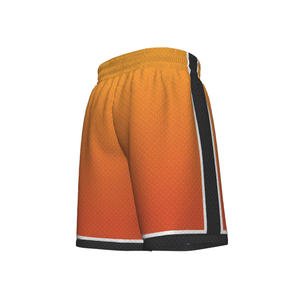 Custom Mesh Basketball <b>Shorts</b> Sublimated Print Elastic Waist Unisex Adult Sportwear Premium Sublimation Basketball Apparel - Product Image 3