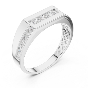 Classic Lab Grown Diamond Engagement Ring in Certified Gold Premium Fine <b>Jewellery</b> Sparkling Elegant Designer Fashion - Product Image 3