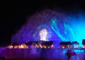 Fuente de Agua Musical con Proyección de Películas en Pantalla LED 3D, Moderna, de Acero Inoxidable, para Exteriores, Personalizable, con Láser - Product Image 5