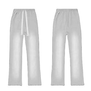 Pantalones de Mujer con Lavado Ácido del Mejor Fabricante, Logotipo Personalizado, Pantalones de Mujer con Lavado Ácido Transpirables de Moda, Ropa Casual Urbana en Todas las Tallas - Product Image 5