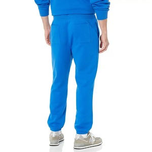 Pantalon de jogging pour homme, coupe droite, en molleton épais, effet délavé, personnalisé, style streetwear hiver, respirant, mélange de coton - Product Image 3