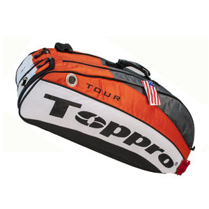 Sacs de raquettes modernes en polyester avec fermeture éclair pour le sport - Product Image 1