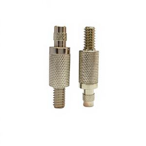 Pince à câble robuste en laiton avec tige moletée pour suspension réglable de fils dans les suspensions lumineuses, les enseignes et les panneaux d'affichage - Product Image 1