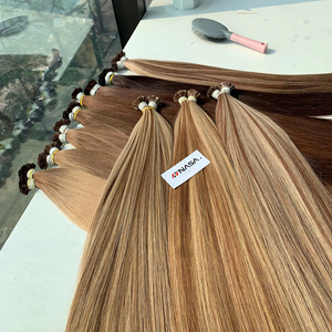 High Quality Nasa Hair Vietnamese Virgin Hair Hanoi Full <b>Thick</b> Ends Super Double Drawn <b>Bleached</b> Longer Length Bulk Factory Price - Product Image 1