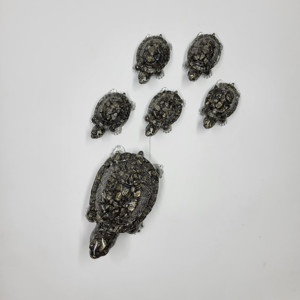 Offre Spéciale : Figurine Tortue en Orgonite, Cadeau Feng Shui, Pierre Naturelle Polie, Artisanat Spirituel, Guérison, Objet de Collection - Product Image 4