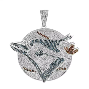 Pendentifs et breloques personnalisés en bijoux fins, certifiés GI, DEF VVS, avec carte du Canada, tendance virale, vision Aquarius - Product Image 1