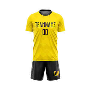 ชุดฟุตบอลมืออาชีพ เสื้อเจอร์ซีย์และกางเกงขาสั้น ระบายเหงื่อได้ดี สวมใส่สบายสำหรับการฝึกซ้อมและการแข่งขัน - Product Image 1