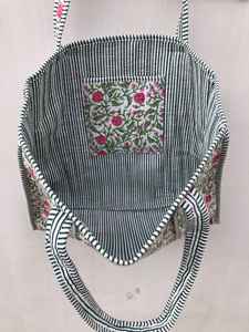 Bolsos Tote Pequeños de Algodón 100% Vintage con Cierre de Cremallera, Estampados a Mano, para Compras, de Hombro, para Mujer, Verano e Invierno - Product Image 3