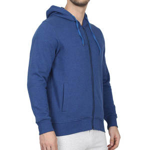 เสื้อฮู้ดซิปผู้ชาย แขนยาว ลายเรียบ สีตามสั่ง มีหลายขนาด ขาย - Product Image 2