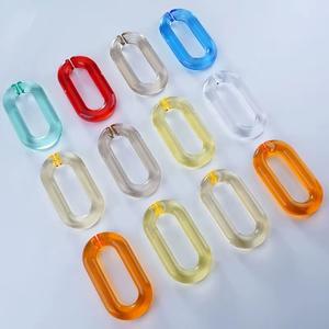 Chaînes en résine époxy transparente de haute qualité, colorées, pour décoration murale, projets DIY, rideau de séparation de pièce en forme d'ange - Product Image 1