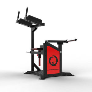 Équipement de fitness commercial haut de gamme QLI Machine chargée de plaque de curl de jambe debout en métal spécialement conçue pour le fitness - Product Image 2