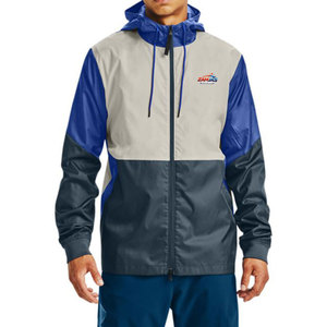 Chaqueta Cortavientos de Alta Calidad para Hombre con Logotipo Personalizado, 100% Poliéster, Resistente al Viento, Hecha en Pakistán - Product Image 1