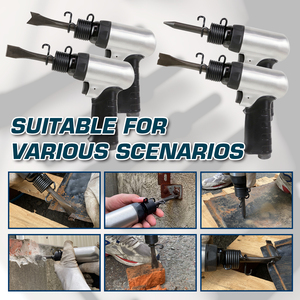 Industrial-Grade <b>Needle</b> <b>Scaler</b> and Chisel Kit for Cleaning and Fabrication - Product Image 2