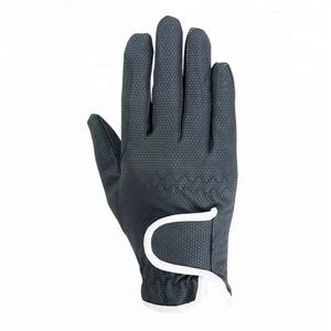 Guantes de equitación para mujer, guantes transpirables de cuero genuino, guantes de equitación de color beige liso 2026 - Product Image 3