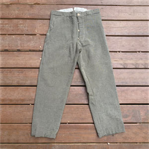 Reproducción de Pantalones de la Época de la Guerra Civil Americana, Pantalones de Lana de la Época de la Guerra Civil Americana - Product Image 2