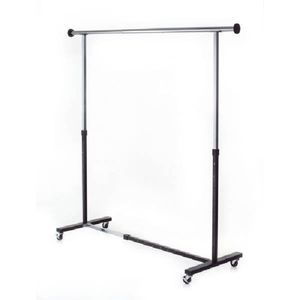 Perchero Metálico Ahorrador de Espacio, de un Solo Poste, para Ropa, Vestidos Largos, Abayas, con Múltiples Ganchos para Sombreros y Abrigos, 150 cm - Product Image 4