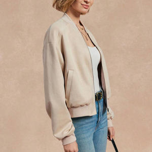 Chaqueta Bomber para Mujer de Diseño Elegante con Camuflaje y Bordado, Personalizable con Cierre, para Marca y Etiqueta Privada - Product Image 5