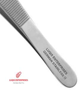 Pinzas Adson para vendajes, con mandíbula dentada delicada, pinzas quirúrgicas de pulgar, instrumento médico de acero inoxidable - Product Image 3