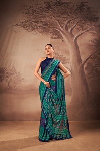 Indian Traditional Ethnic Printed Designer <b>Saree</b> for Casual Daily Wear and Festive Function for Women Fancy Trendy Outfit - Product Image 3