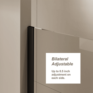 Porta Doccia in Vetro 30x60 Pollici (LxH) con Pannello Spesso 1/4 di Pollice, Doppia Funzione, Schermo Doccia Walk-in con Pannello in Vetro Spesso 1/4 di Pollice - Product Image 3