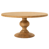Table à manger pliante en bois massif de manguier moderne et élégante pour la maison hôtel salon entrée entrepôt d'atelier de meubles multi-usages