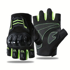 Guantes de Motocicleta Antideslizantes, Duraderos, Compatibles con Pantalla Táctil, Resistentes al Viento, Guantes sin Dedos para Motociclismo, Precio al por Mayor, OEM Personalizado - Product Image 6