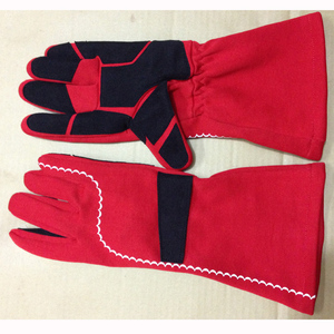 Aultra One Enterprises Full Finger Racing Gloves Polyester Cotton Non Slip Lightweight Waterproof <b>Hook</b> Loop Winter Outdoor - Product Image 4
