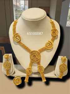 AWAIS HOUSE Collier Hiphop en laiton plaqué or 6 grammes avec diamant serti griffe infini, pour femmes africaines, idéal pour fiançailles, mariage, cadeau ou fête - Product Image 6